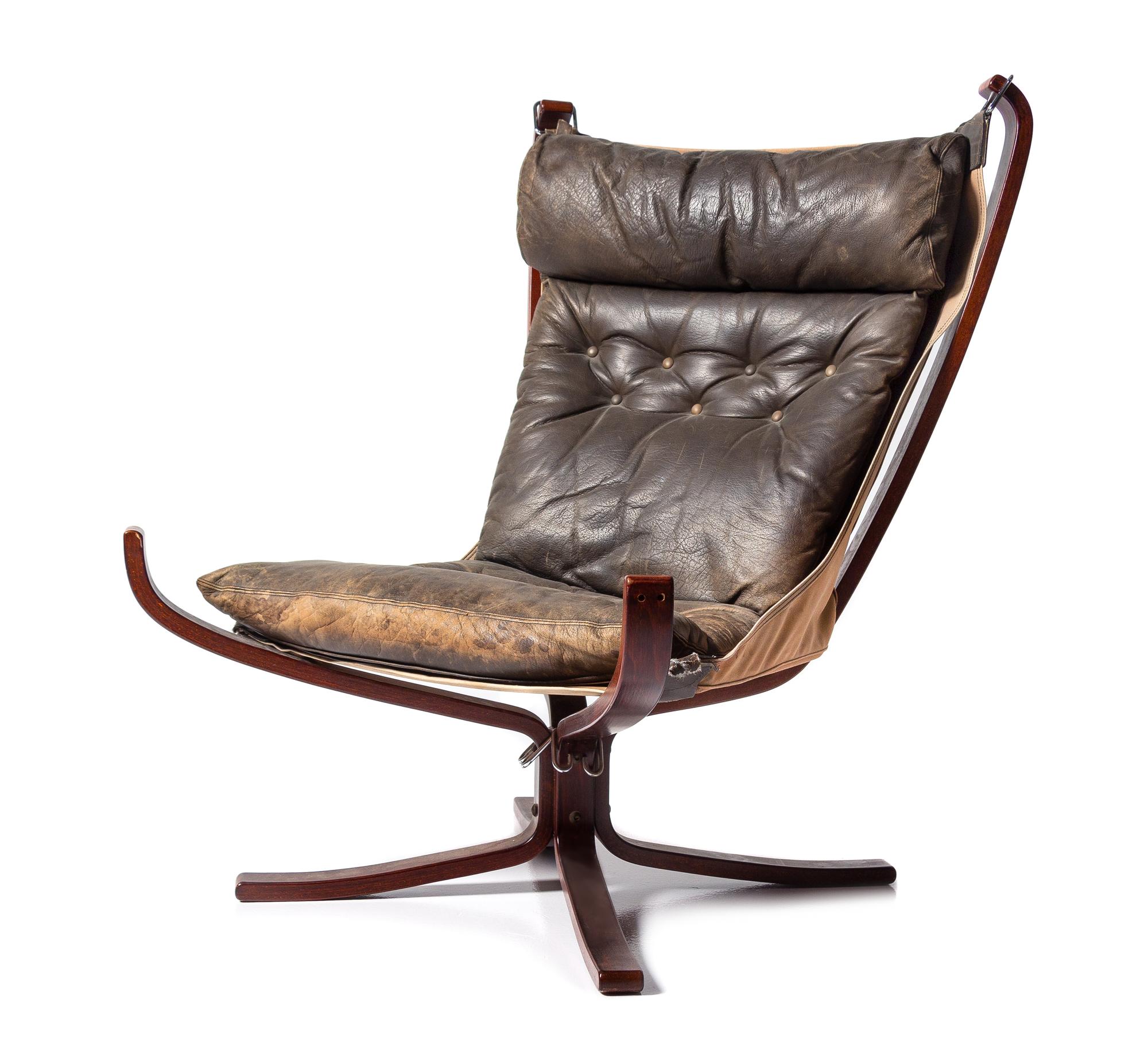 Vante Mobler, c. 1970's Falcon lounge chair