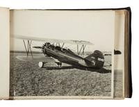[AVIATION]. SMITH, Edgar B. (1896-1966), photographer. Rare photographic salesman aviation album documenting various airplanes and their construction at the plant of the Travel Air Manufacturing Company of Wichita, Kansas. Ca 1929.