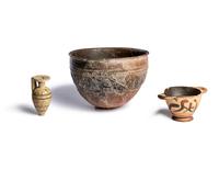 Three Greek Terracotta Vessels