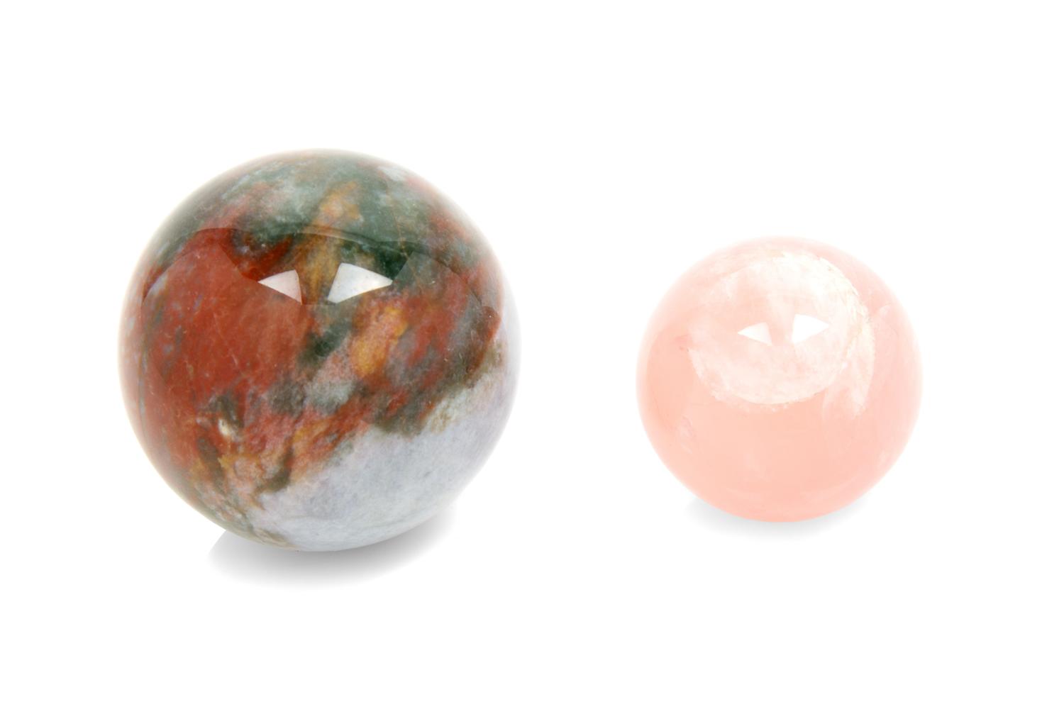 Two Stone Orbs