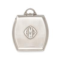 E. Gubelin Lucerne, 18K White Gold Open Face Pocket Watch,