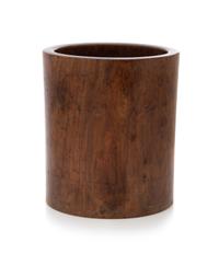 A Huanghuali Brushpot, Bitong Height 6 5/8 inches. — MING DYNASTY, 17TH CENTURY