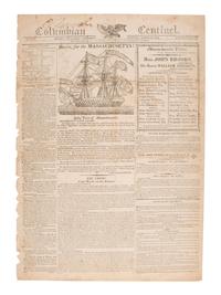 [WAR OF 1812-POLITICS] Political ad featured in Columbian Centinel . No. 3337. Boston: 30 March 1816