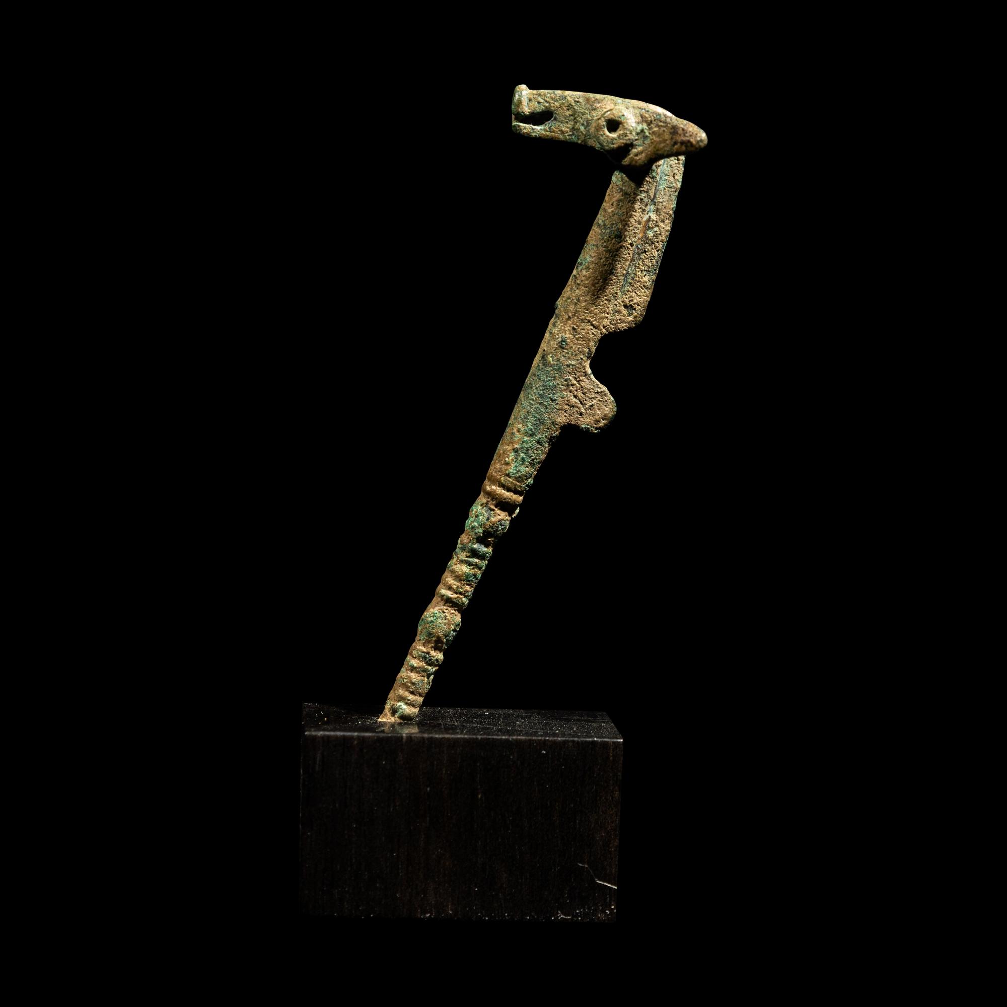 Six Near Eastern and Western Asiatic Bronze Items