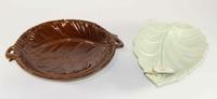 A Group of Five Haeger Pottery Serving Plates Width of widest 17 inches. — 1930s/1940s