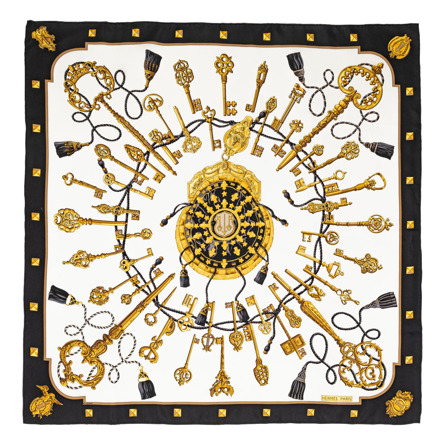 Hermès 90cm Silk Scarf