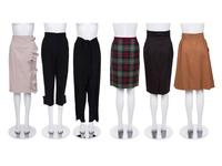 Six Yves Saint Laurent Pants and Skirts, 1990-2000s