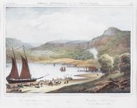 Jacques Gerard Milbert, (French, 1766-1840), Haverstraw or Warren Landing, 1817