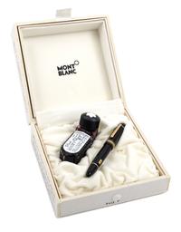 A Montblanc Meisterstuck UNICEF: Tom Sachs Limited Edition Fountain Pen and Ink Set
