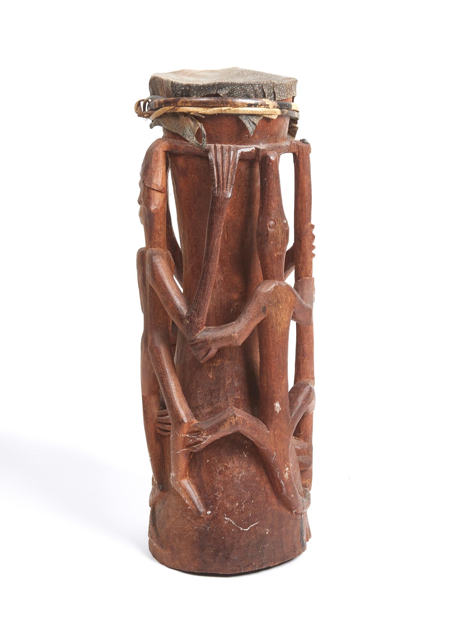 Three Asmat Drums