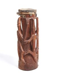 Three Asmat Drums