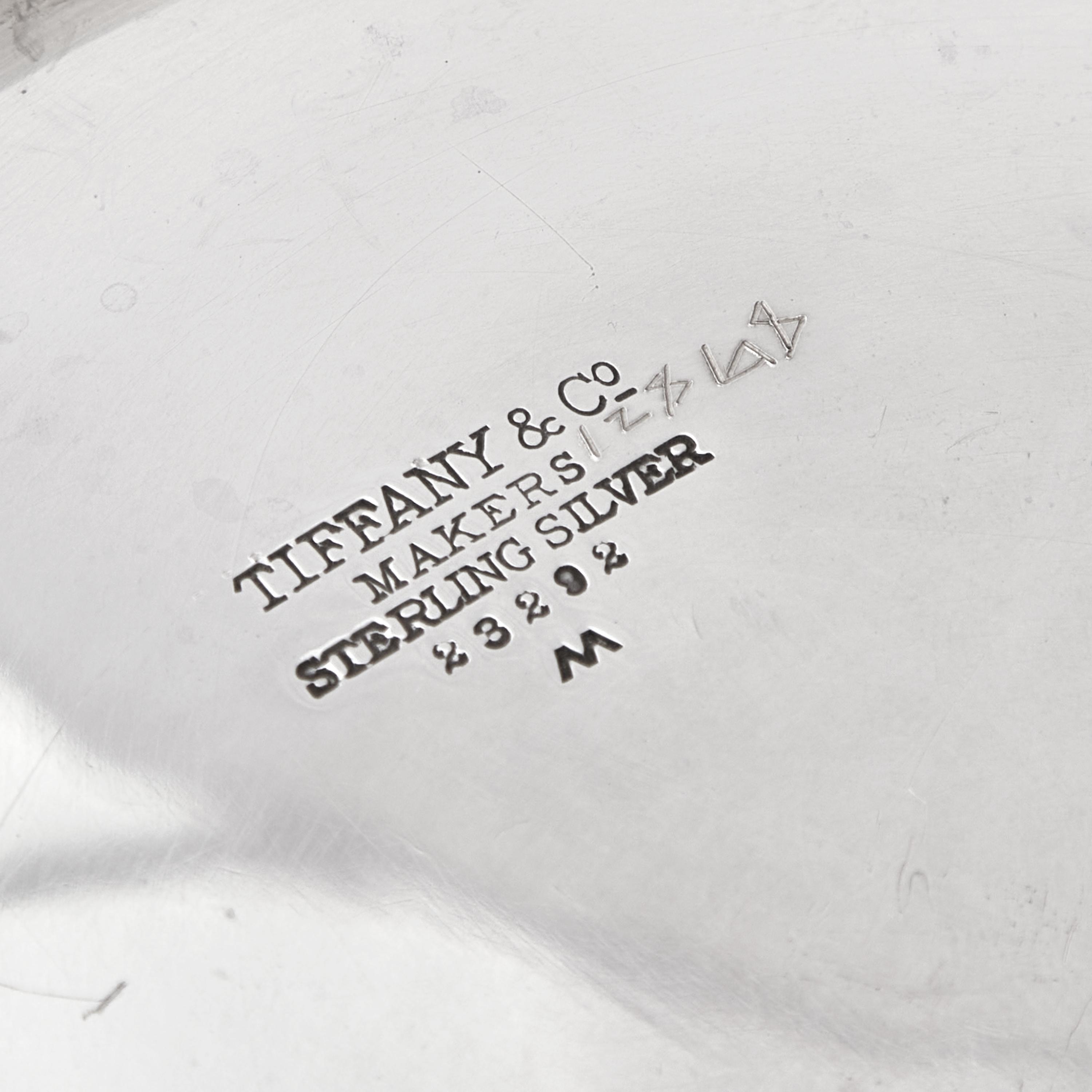 An American Sterling Silver Lobed Footed Dish