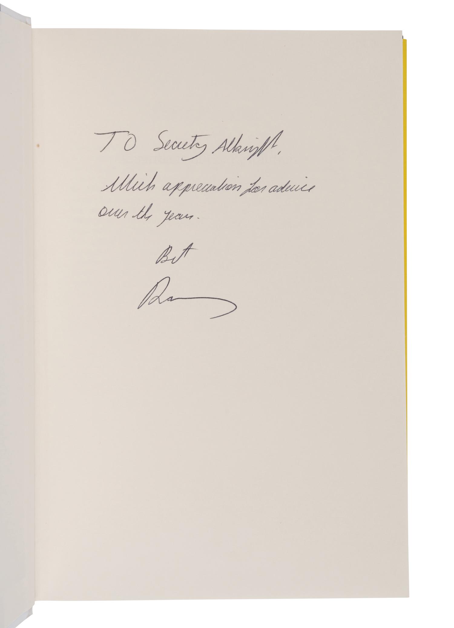 CONFLICT IN THE MIDDLE EAST & SOUTH ASIA A group of 9 works, most FIRST EDITIONS INSCRIBED TO SECRETARY ALBRIGHT: