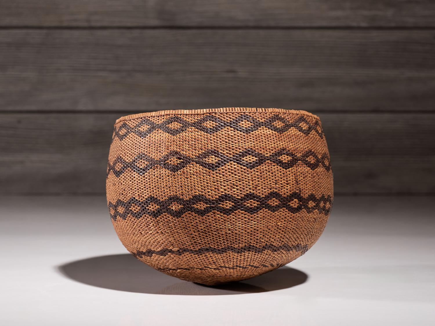 Pomo Twined Basket