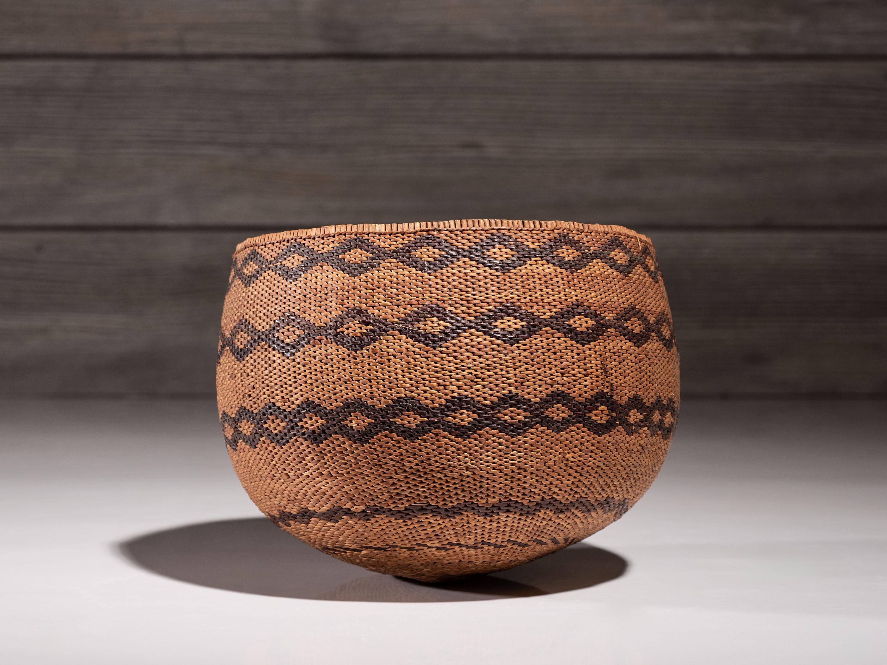 Pomo Twined Basket