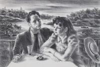 Robert Philipp, (American, 1895-1981), By the Lake, 1944