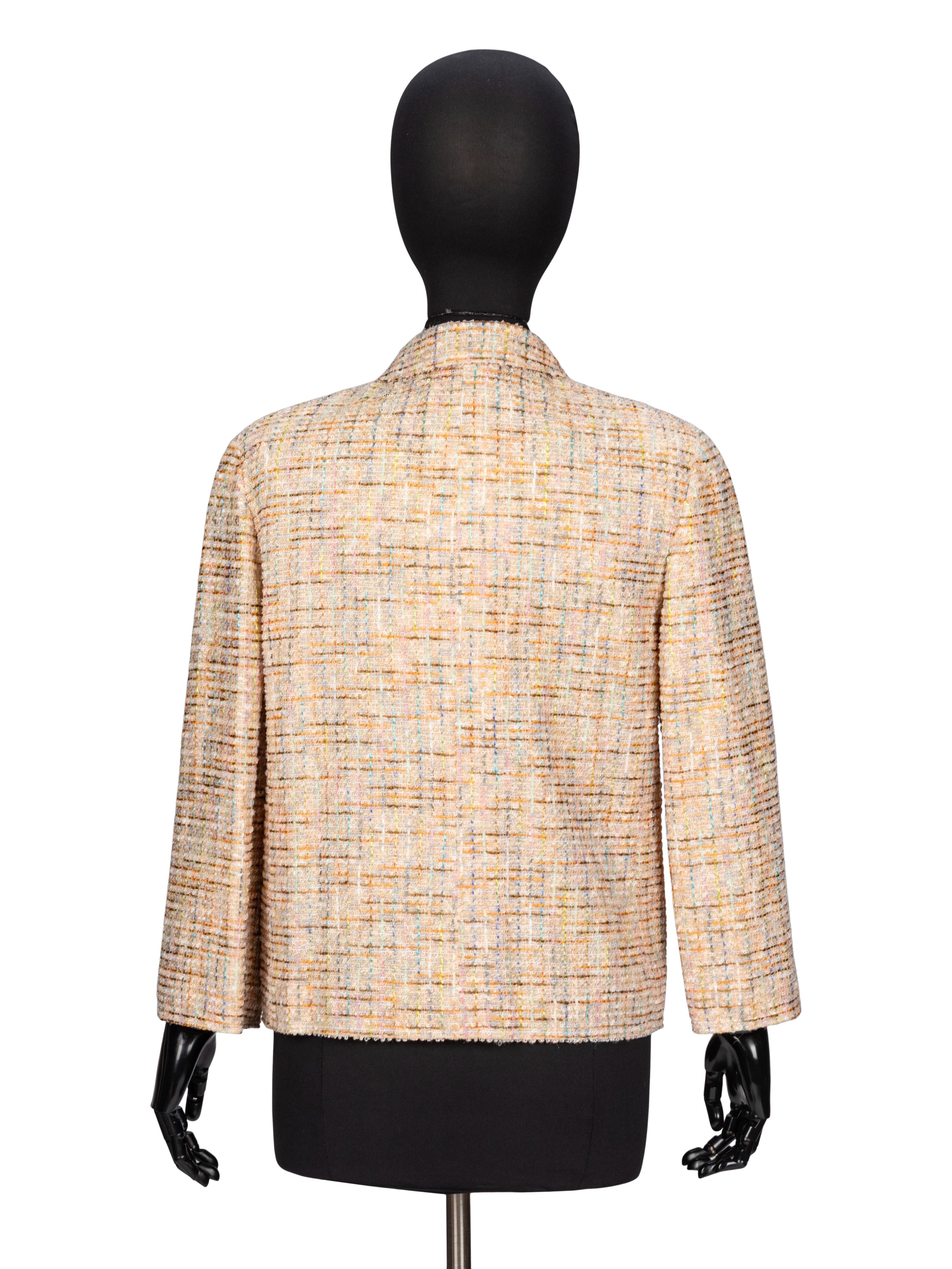 Chanel, Lightweight Tweed Jacket NWT