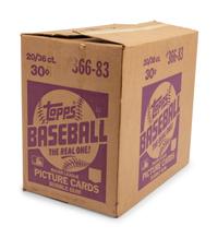 A Rare Case of 1983 Topps Michigan Test Pack Baseball Cards (20 Unopened Boxes, No. 366-83)