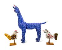 A Collection of Mexican and Guatemalan Folk Art Carvings