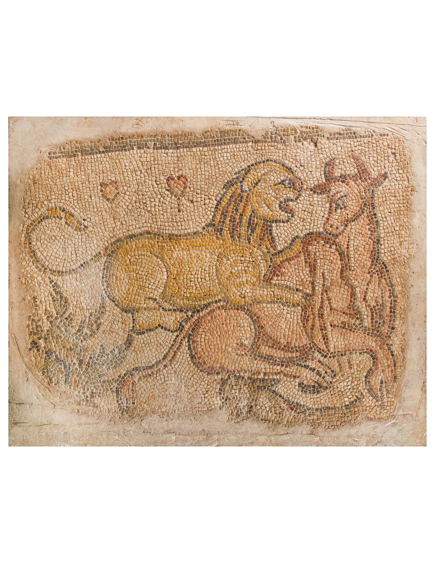 A Late Roman or Byzantine Marble Mosaic Panel