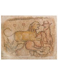A Late Roman or Byzantine Marble Mosaic Panel