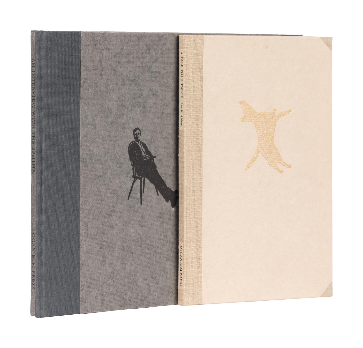 [LOGAN ELM PRESS]. A group of 2 works from the Logan Elm Press, comprising: