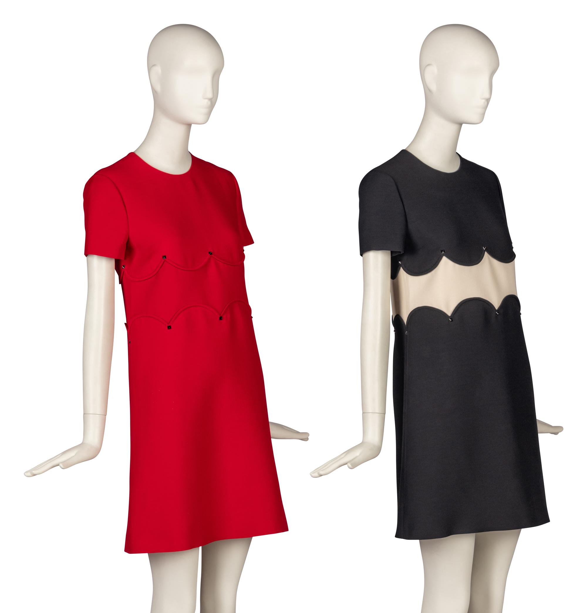 Two Valentino Dresses