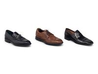 THREE PAIRS OF MEN'S SHOES BY TOD'S AND SALVATORE FERRAGAMO