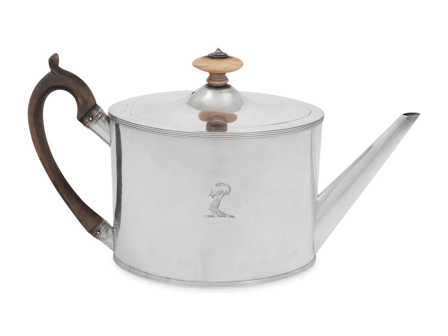 A George III Silver Teapot