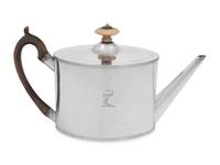A George III Silver Teapot