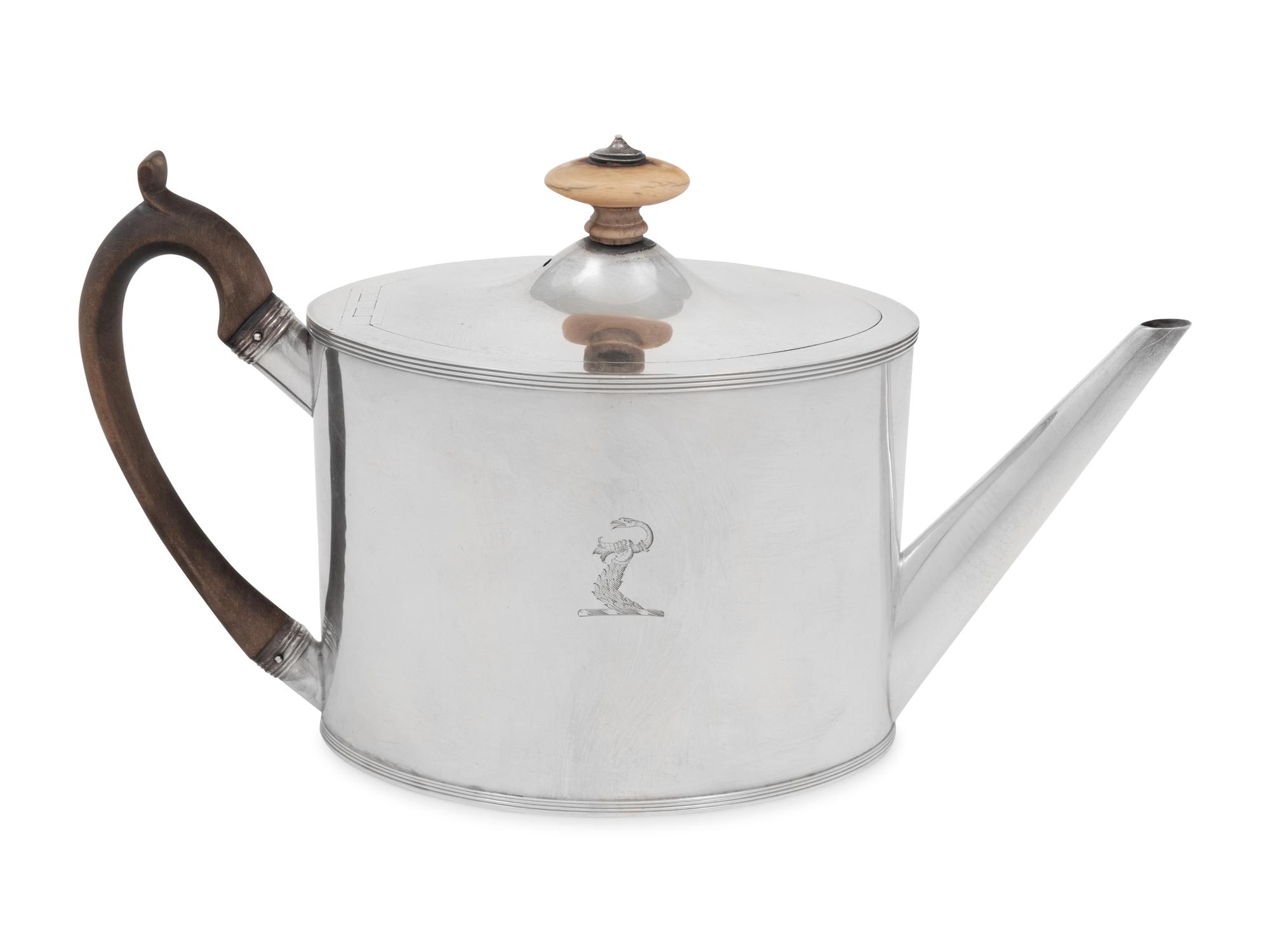 A George III Silver Teapot