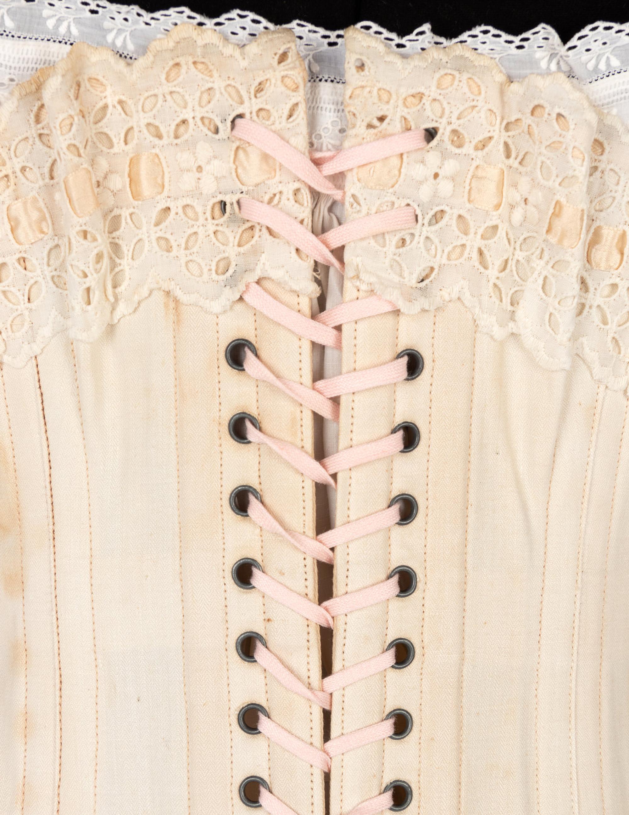 Two Long-Line Corsets, 1900-1910