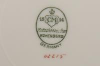 A Hutschenreuther Porcelain Dessert Service