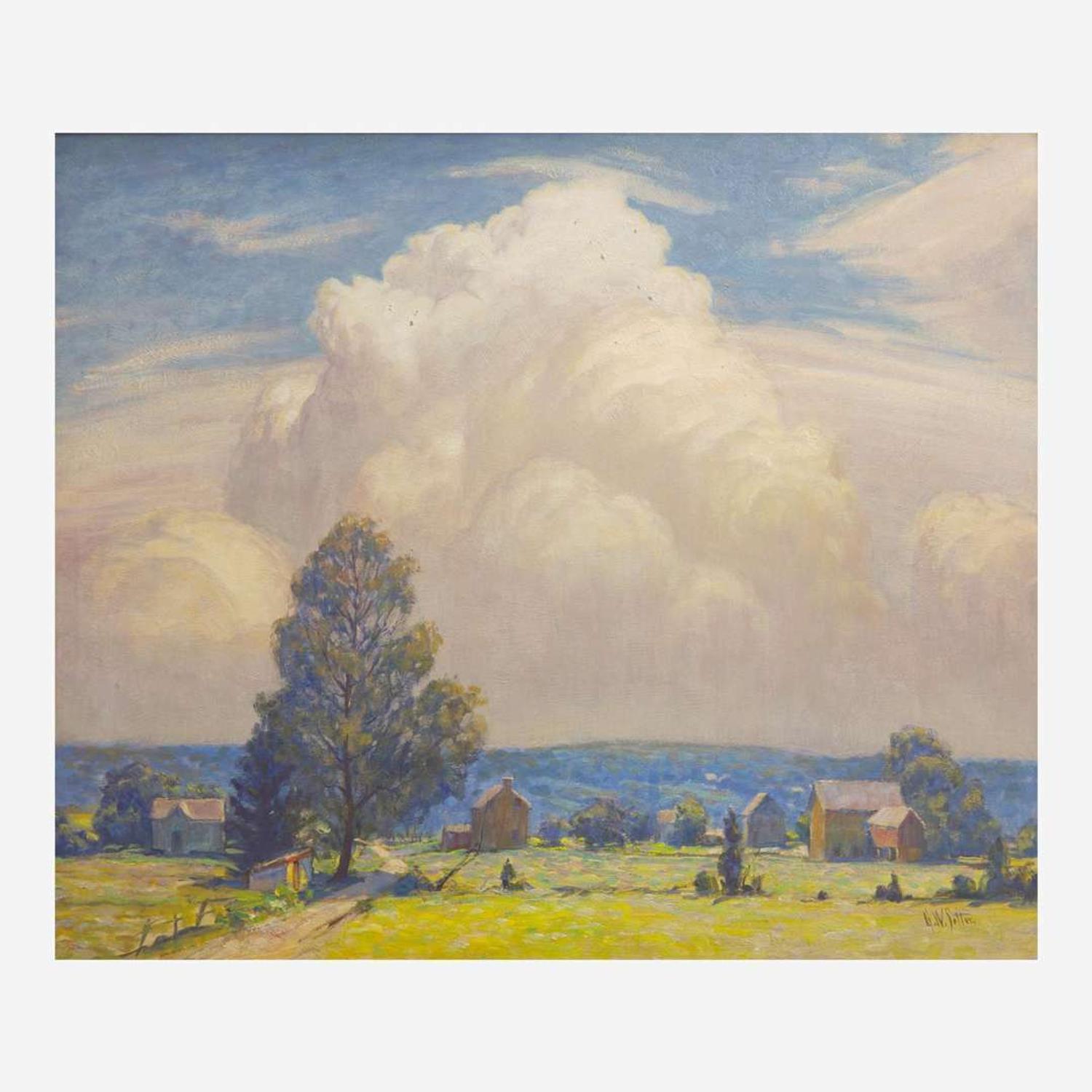 George W. Sotter (American, 1879-1953) Noon Hour (Summer)
