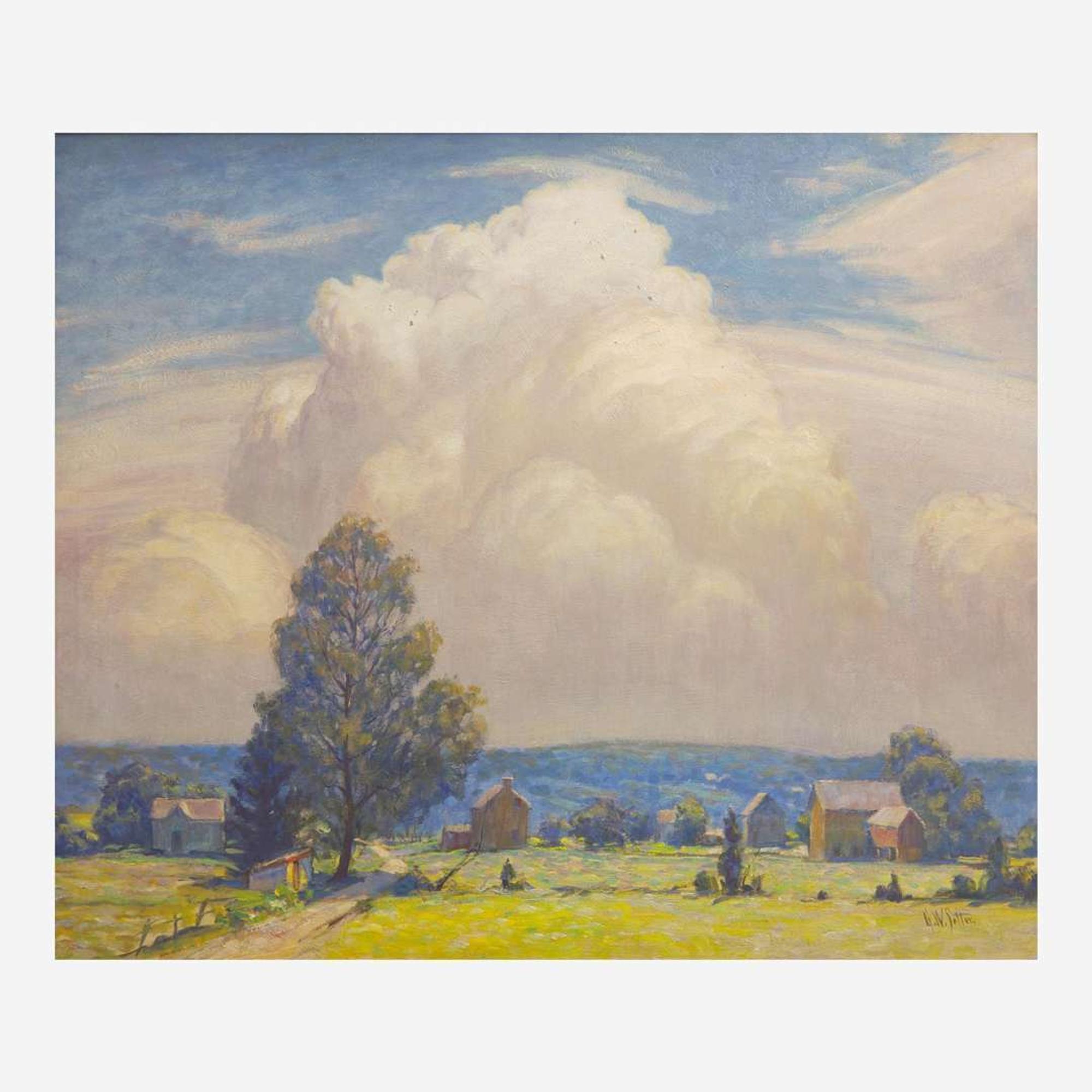 George W. Sotter (American, 1879-1953) Noon Hour (Summer)