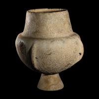 A Cycladic Marble Kandila