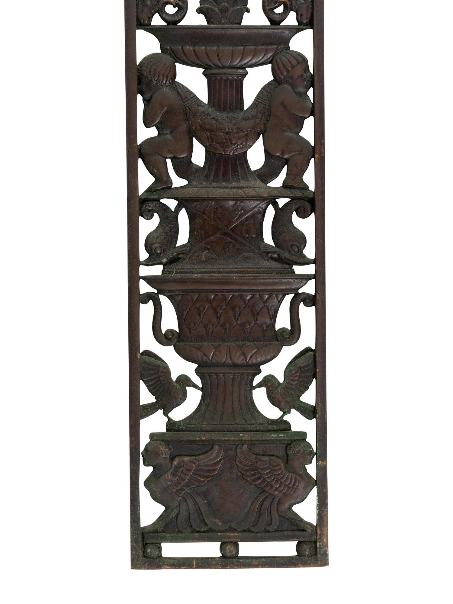 A Neoclassical Bronze Door Surround