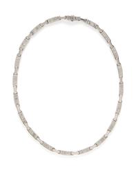 TIFFANY & CO., WHITE GOLD AND DIAMOND 'ATLAS' COLLAR NECKLACE