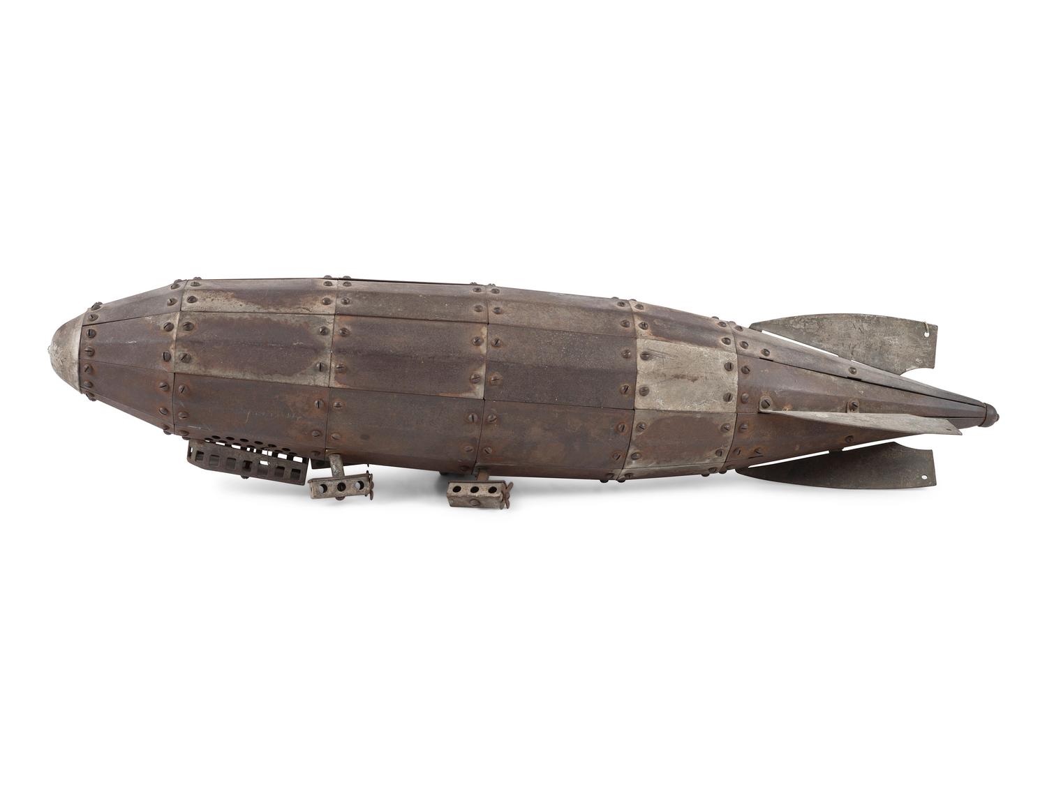 A Scratch-Made Zeppelin or Dirigible Model
