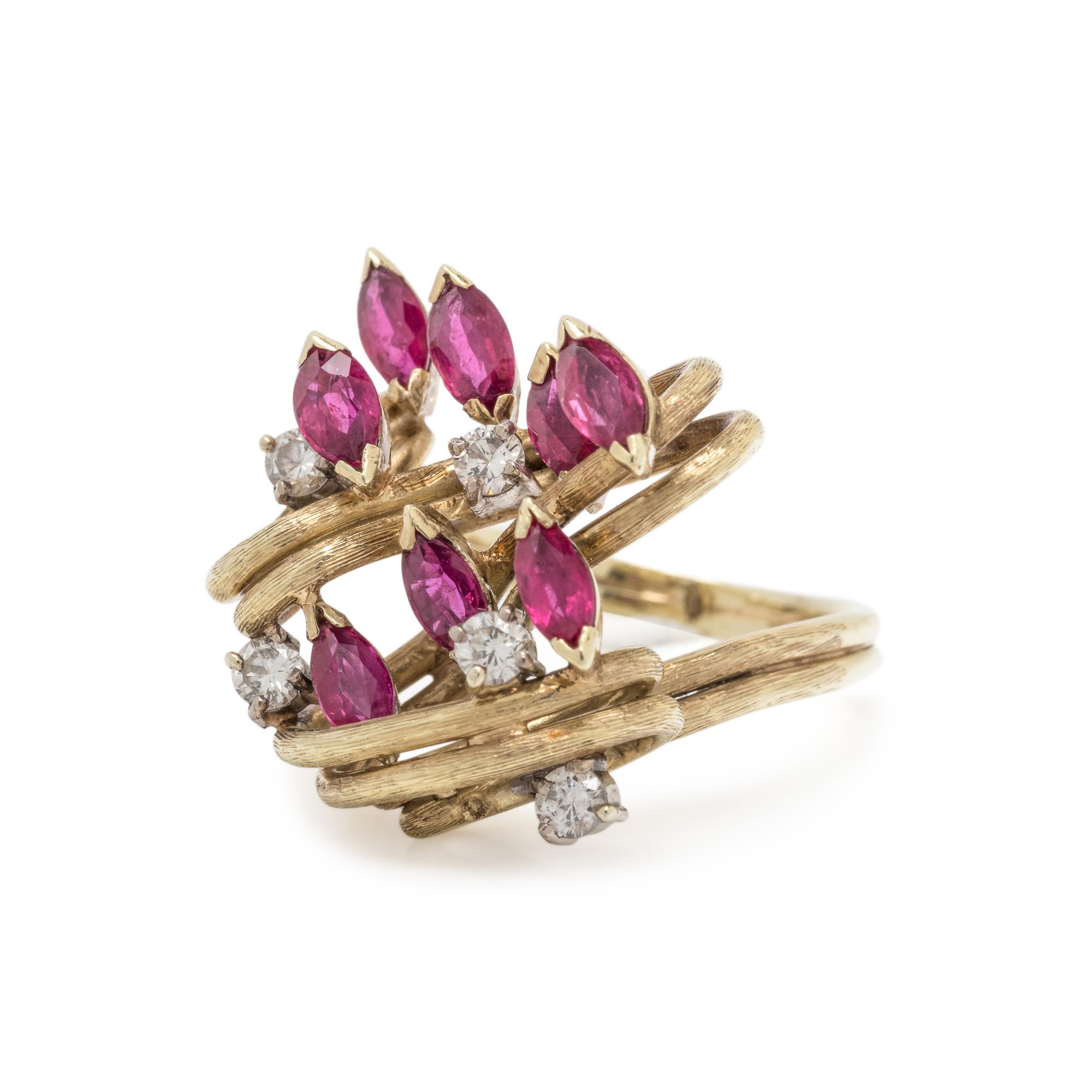 RUBY AND DIAMOND RING