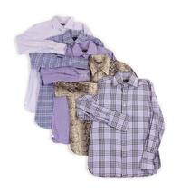 Five Tom Ford Men's Patterned Button Down Shirts, 2000s