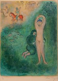 Daphnis and Gnathon ( from Daphnis and Chloe)