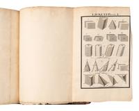 [MANUSCRIPTS—MATHEMATICS]. “Elemens de Geometrie a l’usage des enfans de France.” [France, 18th century].