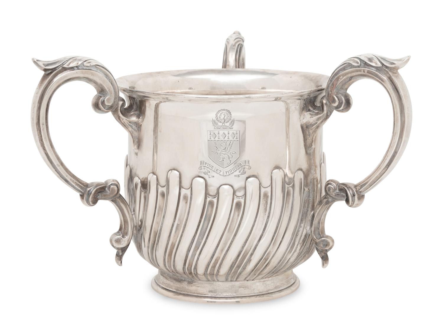 A Victorian Silver Tyg