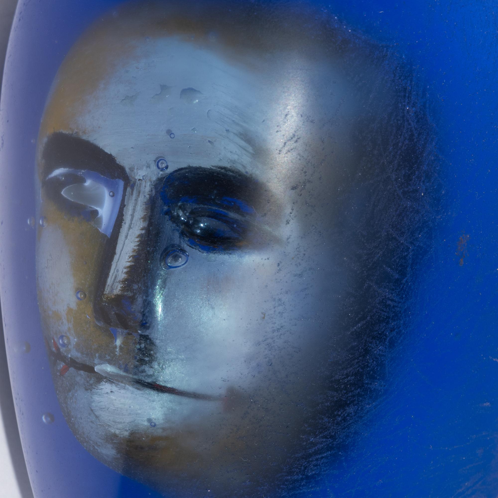 Collection of Five Glass Heads