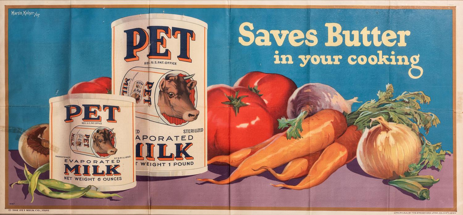 A Pet Milk Co. Advertising Poster
