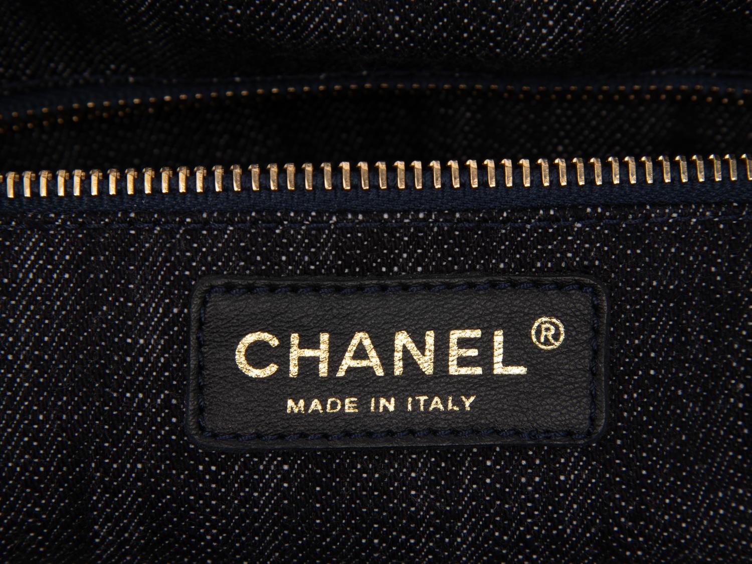 CHANEL, DENIM POCKET TOTE