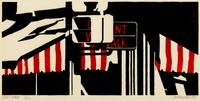 Robert Cottingham, (American, b. 1935), Don't Walk, 1991