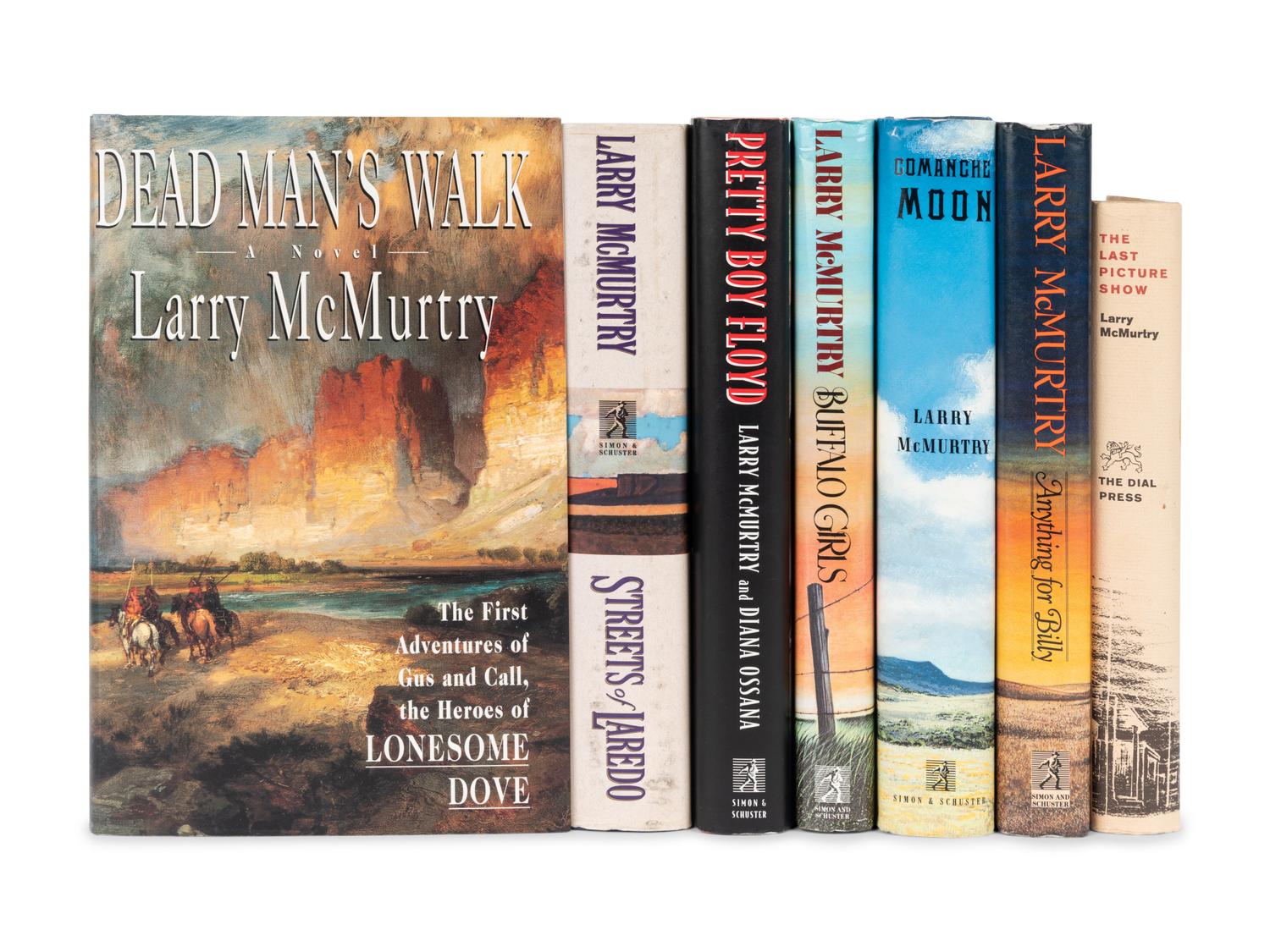 MCMURTRY, Larry (1936-2021). A group of 7 works, comprising: