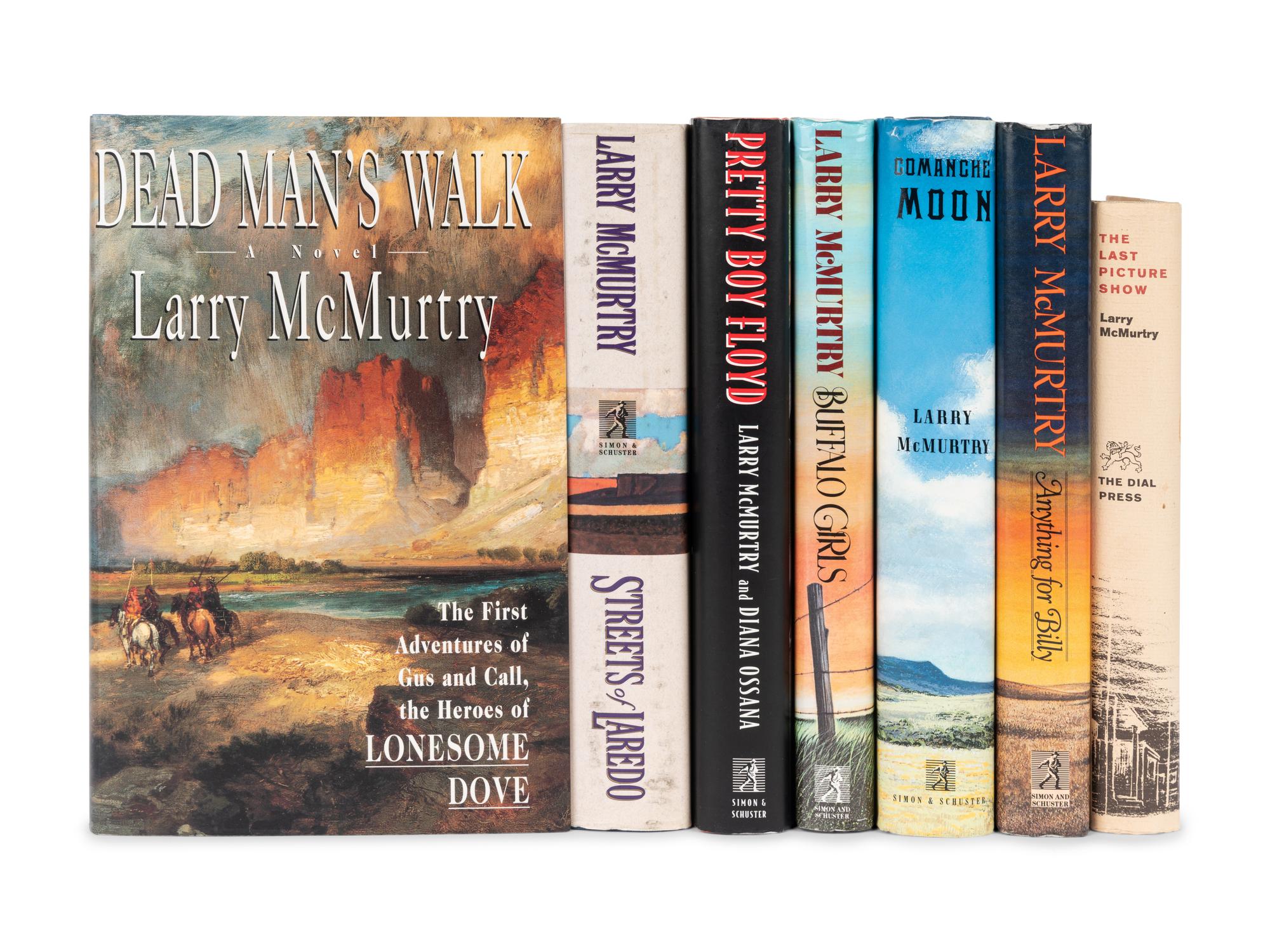 MCMURTRY, Larry (1936-2021). A group of 7 works, comprising: